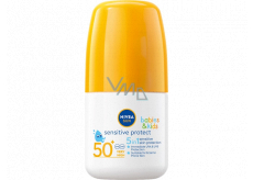 Nivea Sun Babies & Kids Sensitive Protect OF50 5v1 mléko na opalování v kuličce pro děti 50 ml