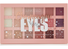 Sunkissed Champagne Eyes Eyeshadow Palette paletka cieni do oczu 18 x 1 g