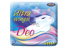 Micci Ultra Wings Deo wkładki intymne ze skrzydełkami 9 sztuk