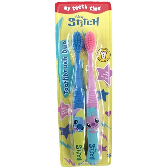 Disney Stitch szczoteczka do zębów dla dzieci 2 sztuki