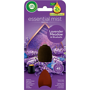 Air Wick Essential Mist Refill Lavender Meadow & Bluebells - Lawendowe łąki i niebieskie dzwonki odświeżacz powietrza wkład 20 ml