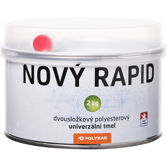 Polykar Nowy Rapid uniwersalny dwuskładnikowy szpachlówka, 2 kg