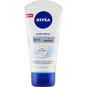 Nivea 3w1 Care & Protect krem do rąk, 75 ml