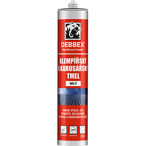 Den Braven Tmel blacharski i karoseryjny biały, 280 ml