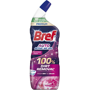 Bref WC čistič Power Gel Blooming Fresh 750 ml