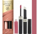Max Factor Lipfinity Lip Colour pomadka i błyszczyk 020 Angelic 2,3 ml i 1,9 g