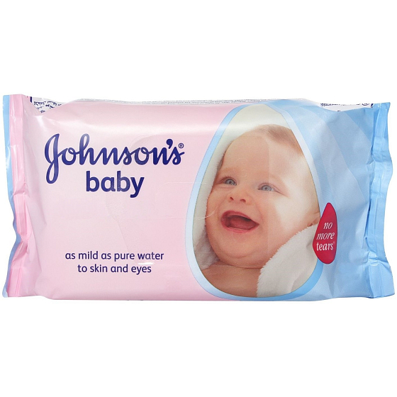 Johnsons Baby Gentle Cleansing vlhčené ubrousky 24 kusů