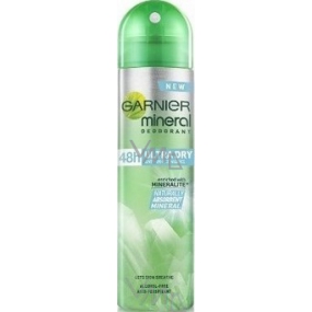 Garnier Mineral Ultra Dry Invisible Anti-White Marks deodorant sprej pro ženy 150 ml Garnier Mineral Ultra Dry Invisible Anti-White Marks deodorant sprej pro ženy 150 ml