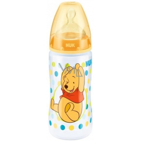 Nuk Disney First Choic láhev plastová kojící 300ml silikonová savička 0-6 měsíců