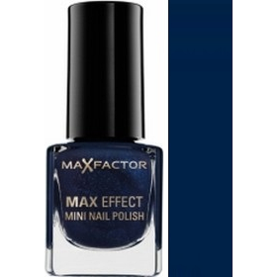 Max Factor Max Effect Mini Nail Polish lak na nehty 18 Cloudy Blue 4,5 ml