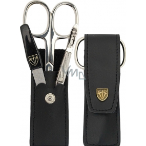 Kellermann 3 Swords Luxusní manikúra 3 dílná Genuine Leather z pravé kůže L50002PN
