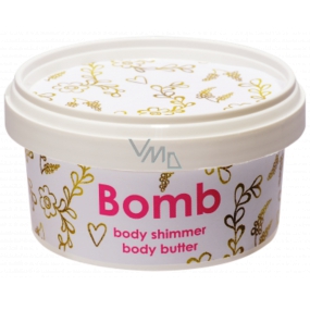 Bomb Cosmetics Błyszczące Masło do Ciała Naturalne Masło do Ciała Ręcznie Wytwarzane 200 ml