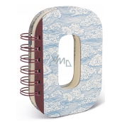 If Alphabooks Note Books Notatnik w kształcie litery O 91 x 14 x 124 mm