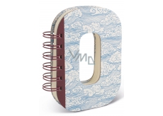 If Alphabooks Note Books Notatnik w kształcie litery O 91 x 14 x 124 mm