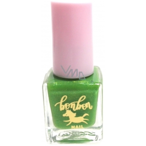 Dor Cosmetics BonBon na vodní bázi lak na nehty pro děti 07 zelená 5 ml