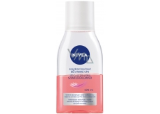 Nivea Caring Eye Make-up Remover dwufazowy olejowy demakijaż do oczu i makijażu 125 ml