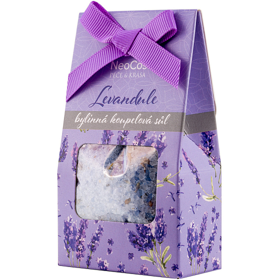 NeoCos Levandule bylinná sůl do koupele 60 g