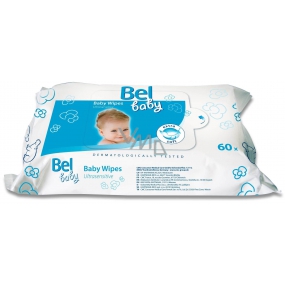 Bel Baby Ultrasensitive vlhčené ubrousky pro děti 60 kusů Bel Baby Ultrasensitive vlhčené ubrousky pro děti 60 kusů