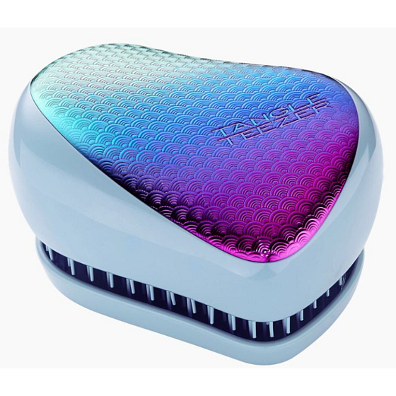 Tangle Teezer Compact Profesionální kompaktní kartáč na vlasy Blue Mermaid limitovaná edice