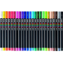 Posca Zestaw kredek woskowych 24 sztuki KPA-100