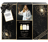 Baylis & Harding Słodka mandarynka i Grejpfrut żel pod prysznic 100 ml + mleczko do rąk i ciała 100 ml + kryształki do kąpieli 75 g + szlafrok, kosmetyczny zestaw dla kobiet
