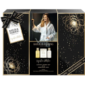 Baylis & Harding Słodka mandarynka i Grejpfrut żel pod prysznic 100 ml + mleczko do rąk i ciała 100 ml + kryształki do kąpieli 75 g + szlafrok, kosmetyczny zestaw dla kobiet