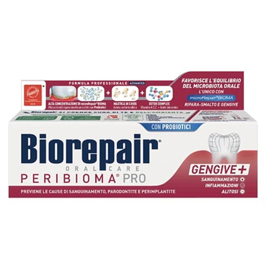 Biorepair Peribioma Pro pasta do zębów dla krwawiących lub zapalnych dziąseł 75 ml