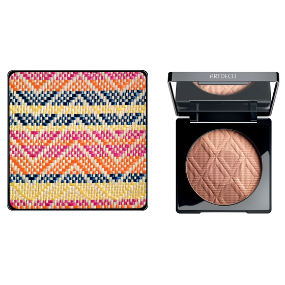 Artdeco All Seasons Bronzing Powder trojbarevný bronzer na celoroční využití Summer It-Piece 20 g