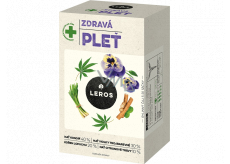 Leros Zdrowa mieszanka konopna z fiołkiem i łopianem, która oczyści i rozjaśni twoją skórę 20 x 1,5 g