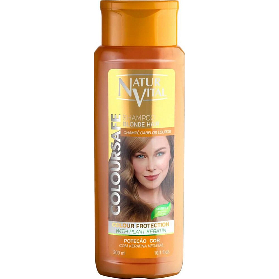 Natur Vital Coloursafe šampon pro přirozeně blond a barvené vlasy 300 ml