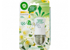 Air Wick Essential Oils Białe Kwiaty - Białe kwiaty elektryczny odświeżacz powietrza komplet 19 ml
