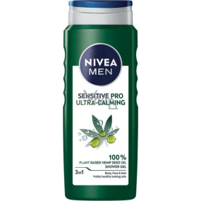 Nivea Men Sensitive Pro Ultra Calming 3v1 sprchový gel na tělo, tvář a vlasy 500 ml Nivea Men Sensitive Pro Ultra Calming 3v1 sprchový gel na tělo, tvář a vlasy 500 ml