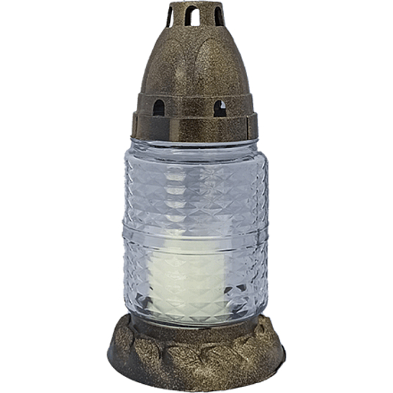 Rolchem Lampa szklana mała 17 cm 30 g Z05