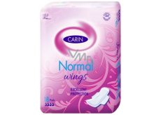 Carin Normal Wings podpaski higieniczne z skrzydełkami do normalnego krwawienia 18 sztuk