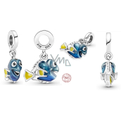 Zawieszka ze srebra próby 925 Disney w poszukiwaniu Nemo - Dory, element do bransoletki