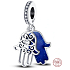 Zawieszka ze srebra 925 Ręka Fatimy, Hamsa 2w1, element do bransoletki symbol