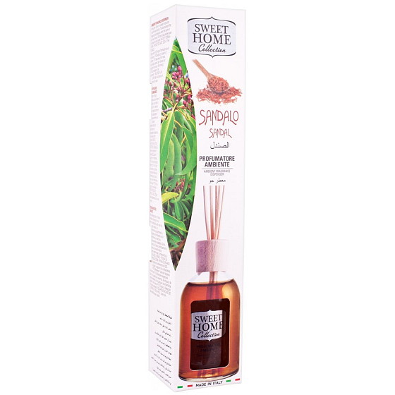 Sweet Home Sandałowe drzewo aromatyczny dyfuzor z patyczkami zapachowymi 100 ml