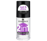 Essence Podkład i utrwalacz do paznokci 2w1 8 ml