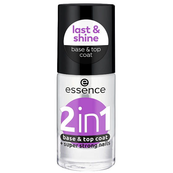 Essence Podkład i utrwalacz do paznokci 2w1 8 ml