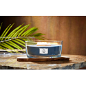 WoodWick Tempest - Burza zapachowa ze świecą z drewnianym knotem i szkłem w kształcie łodzi 453 g