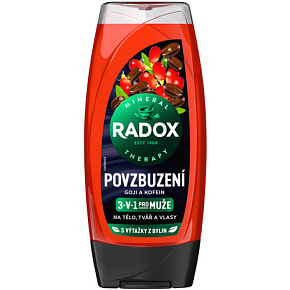 Radox żel pod prysznic dla mężczyzn Pobudzenie, 225 ml