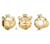 Charm Srebrny 925 Tygr jest trzecim zwierzęciem w 12-letnim cyklu chińskich znaków zodiaku, koralik na bransoletkę