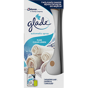 Glade odświeżacz powietrza Automatyczny Pure Clean Linen, 269 ml