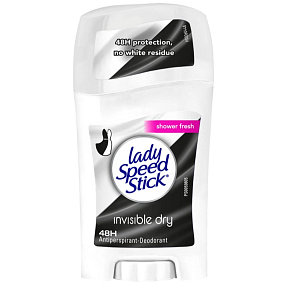 Lady Speed Stick Invisible Dry antyperspirant dla kobiet 40 g