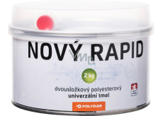 Polykar Nový Rapid univerzální dvousložkový tmel, 2 kg
