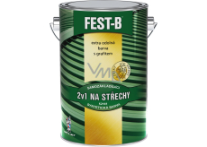 FEST-B S2141, antikorozní nátěr na železo, 0840 červenohnědá, 5 kg