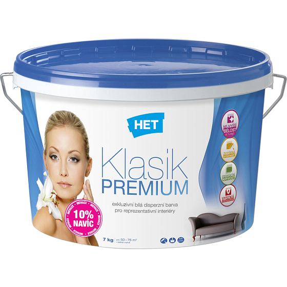 Het Klasik Premium farba malarska, 7+1 kg