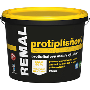REMAL Farba przeciwgrzybowa przeciw pleśni, 25 kg REMAL Farba przeciwgrzybowa przeciw pleśni, 25 kg