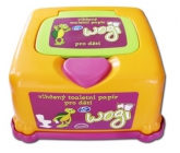 Uni Wogi vlhčený toaletní papír plastový box 60 kusů