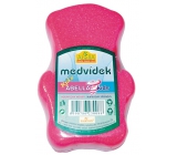 Abella Miś Kids gąbka kąpielowa dla dzieci różne kolory 12 cm 1 sztuka
